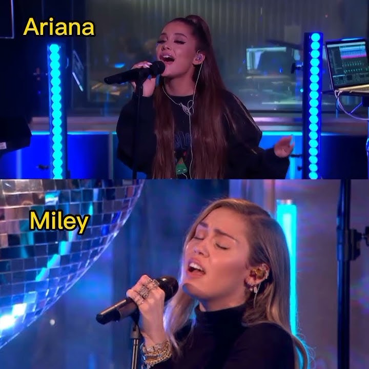 No Tears Left To Cry - Ariana Grande vs Miley Cyrus