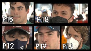SEBS VETTEL, ALEX ALBON, YUKI TSUNODA, NICH LATIFI & LANCE STROLL POST SPRINT RACE IMOLA GP 2022 Guide