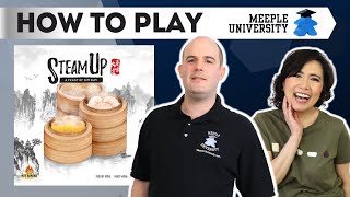 Steam Up: A Feast of Dim Sum - How to play board game (Official Video)