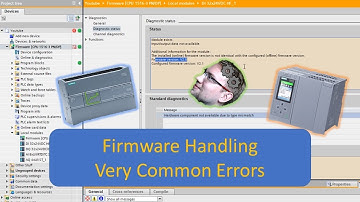 TIA Portal: Firmware Version Handling - Common Errors and Fixes!