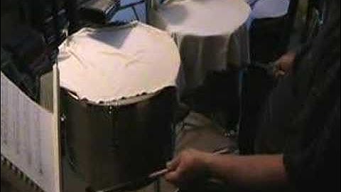Basic Timbale  "Cascara" Pattern 2  Clave W/  foot