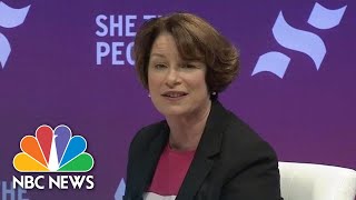 Amy Klobuchar Talks Why Women Of Color Should Vote For Her At ‘She The People’ Forum | NBC News