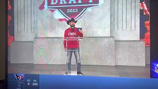 Houston Texans select Xavier Hutchinson