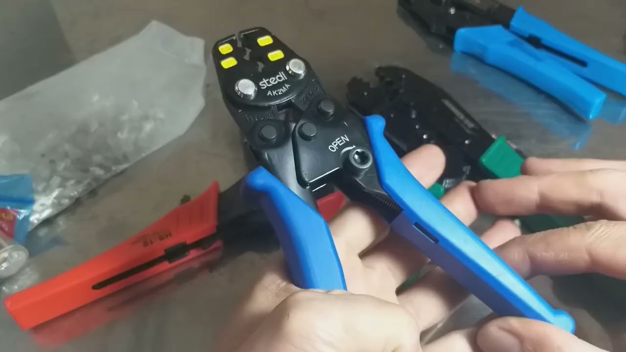 Hướng dẫn sử dụng các loại kìm bấm cos tròn chữ Y cos trần thông dụng