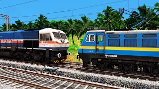 WAG Rescue Failed EMD WDP4D Loco | BUMPY RAILROAD | Train Simulator | RailWorks 3 | ATG GAMERZ