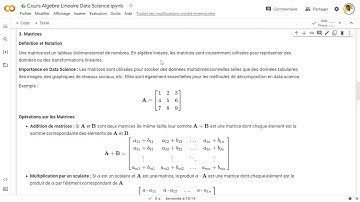 Algebre Lineaire pour la Data Science - Part 2
