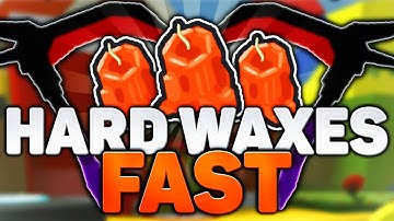 How to Get Hard Waxes Fast in Bee Swarm Simulator!