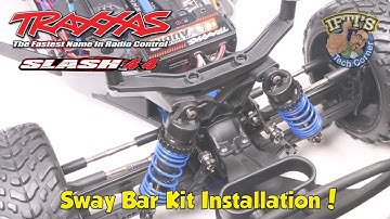 #19 Traxxas Slash 4X4 : 6898 Sway Bar Kit Installation!