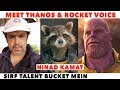 Meet THANOS AND ROCKET Voice NINAD KAMAT | Avengers Endgame Artist