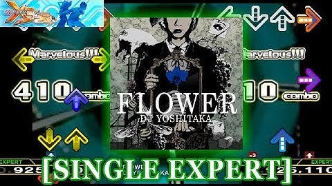 【DDR X3】 FLOWER [SINGLE EXPERT] 譜面確認＋クラップ