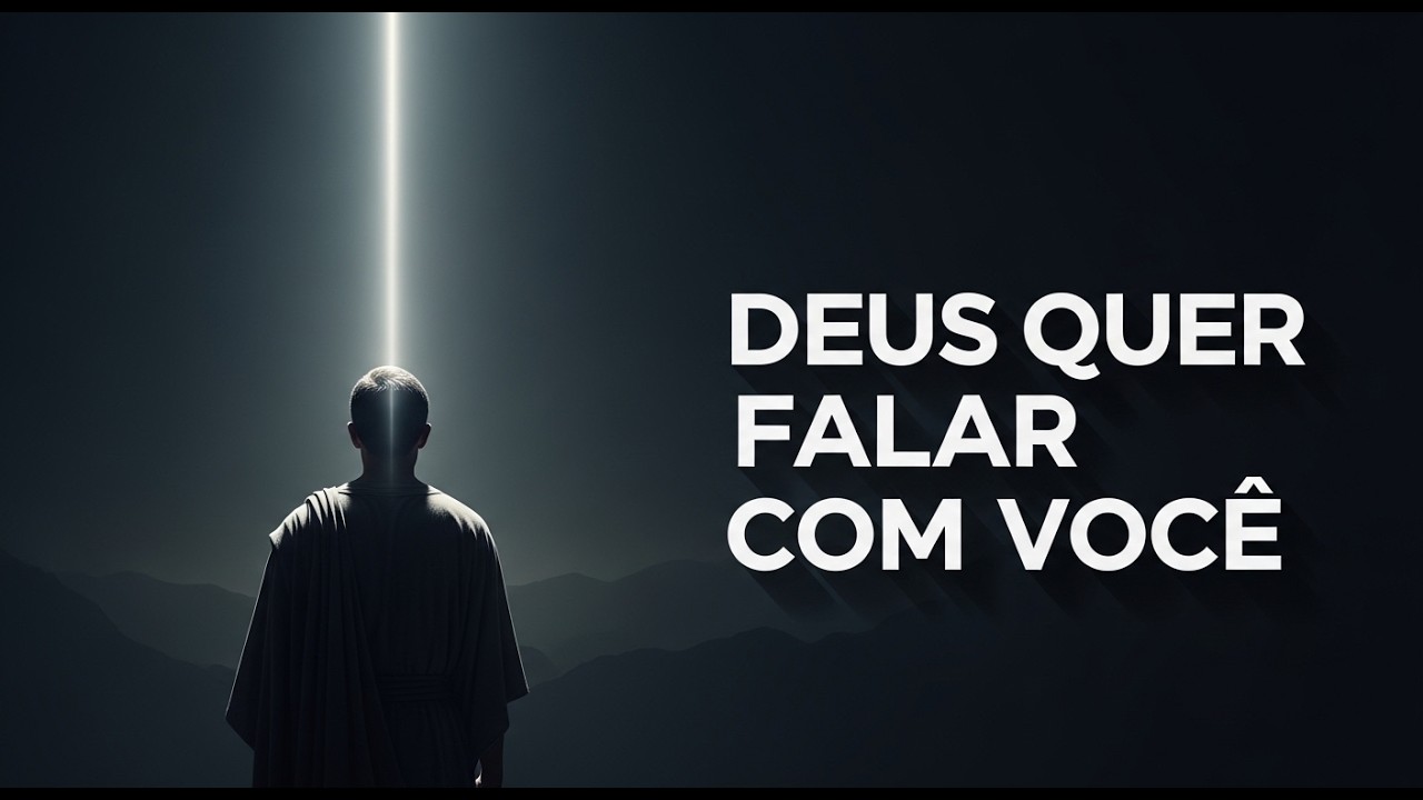 Deus Quer Falar Com Você Agora | Oração Cantada Profunda