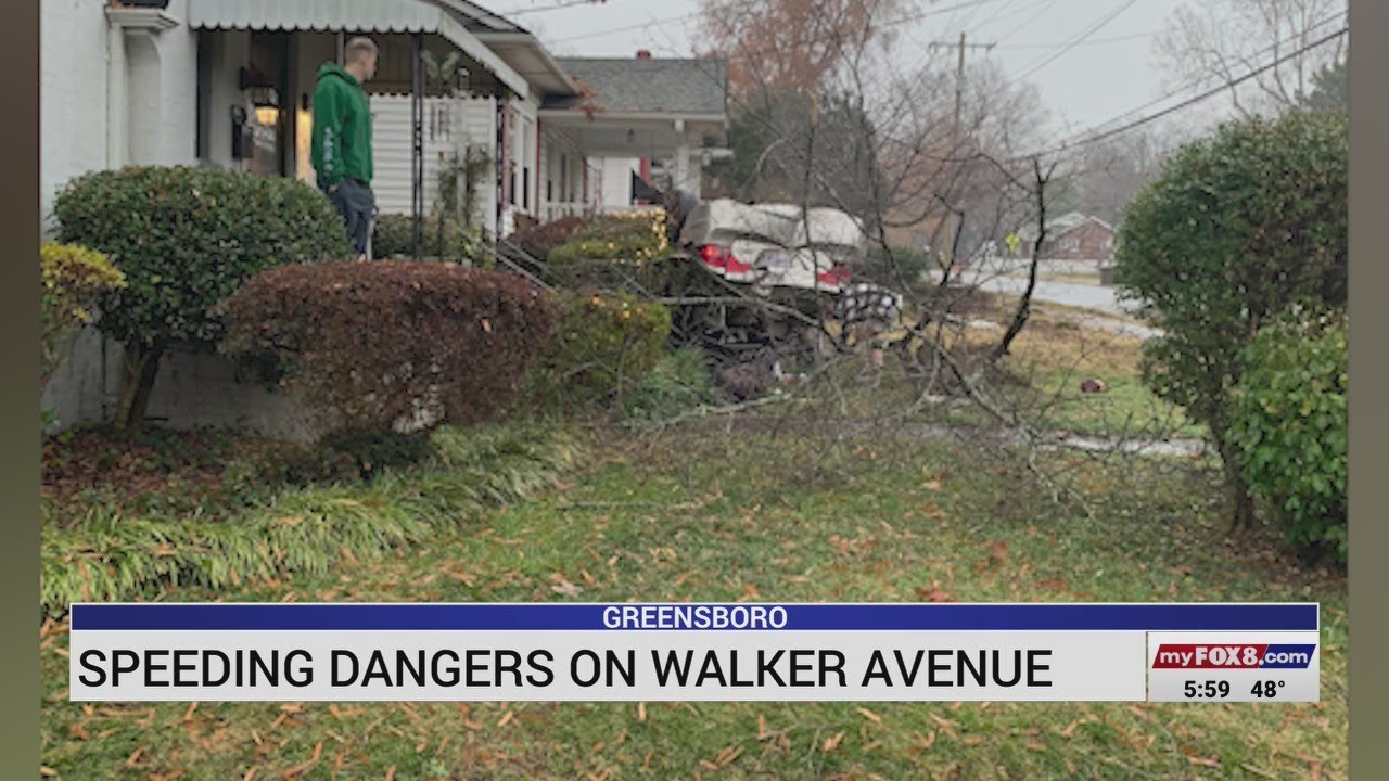 greensboro-homeowners-concerned-with-speeding-on-walker-avenue-youtube