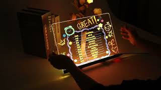 Light-Up Message Board
