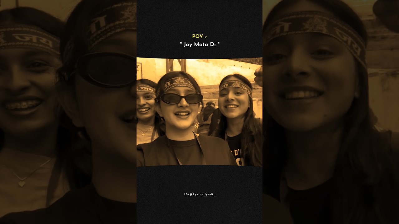 Saare bolo jay mata di❤️😂😩 