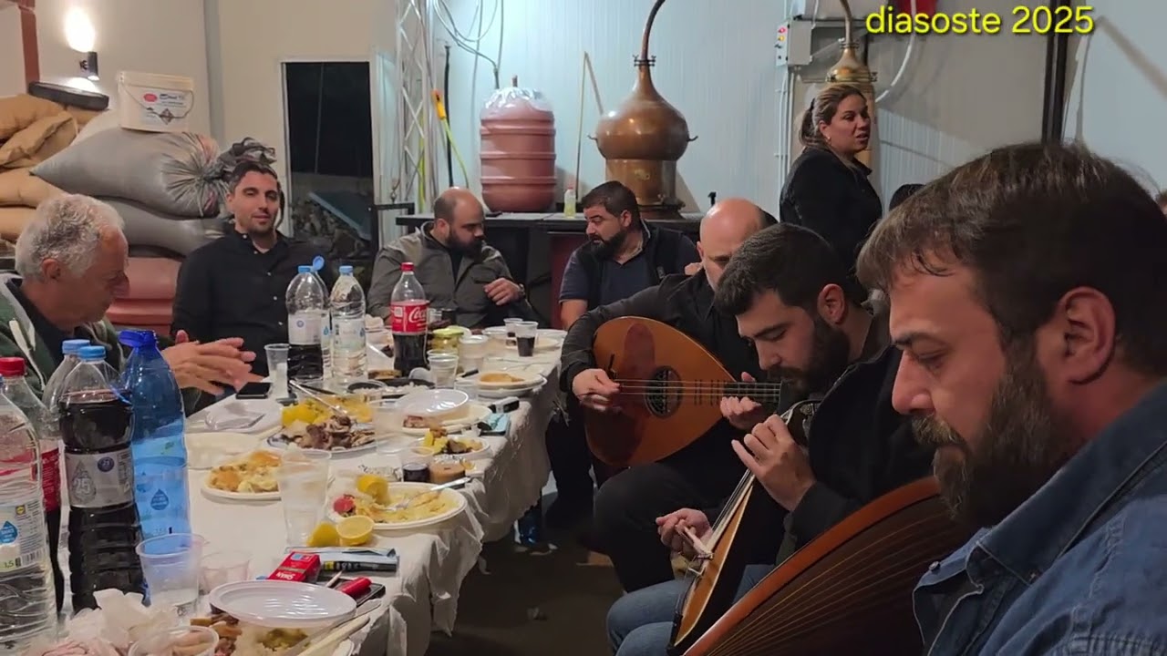 Μια λεβεντοπαρέα σε ρακοκάζανο στο Λαγολιό!