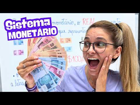 SISTEMA MONETÁRIO | DEFINIÇÃO, EQUIVALÊNCIA E TROCO | NOTAS E MOEDAS
