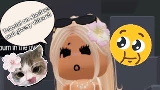  tutorial on shaders and glossy effects for free on capcut #roblox #robloxedit #edit #dance #easy 