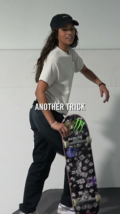 Trick requests w/ Rayssa Leal at the April Skateboards park