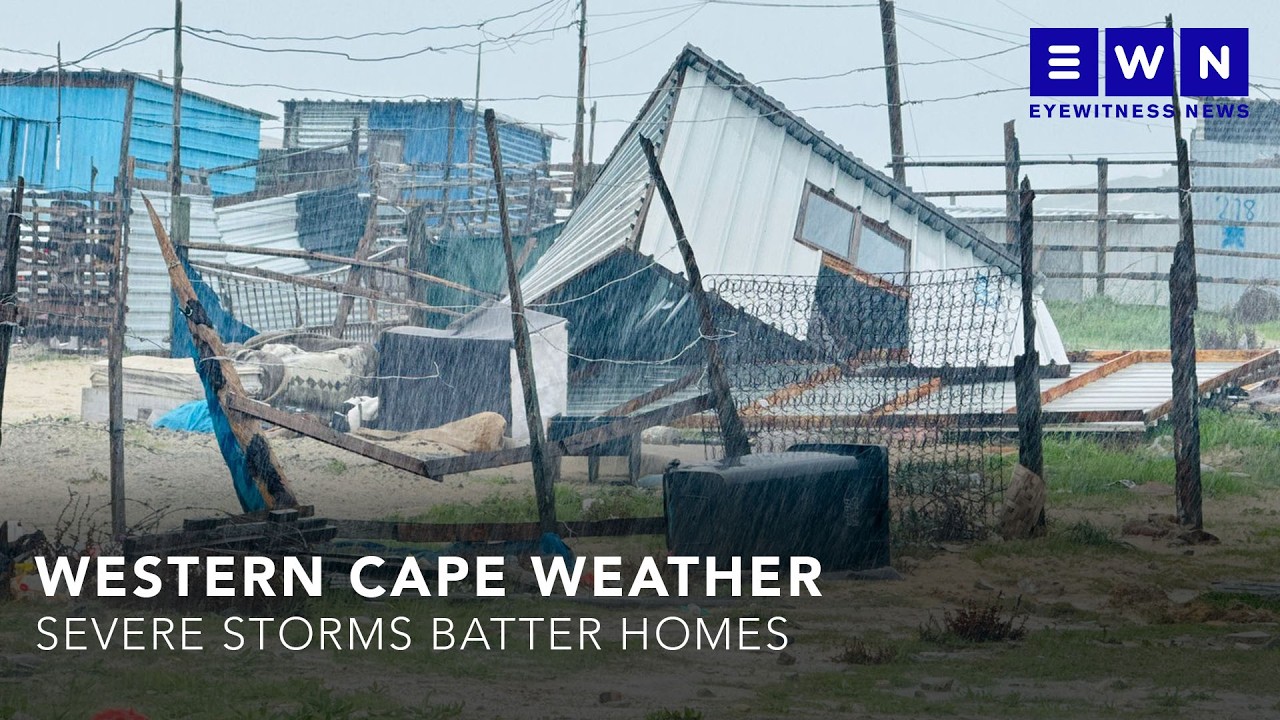 Severe weather wreaks havoc across parts of the Western Cape - YouTube