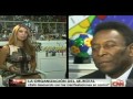 Un caso de racismo en el futbol no es nada: Pelé