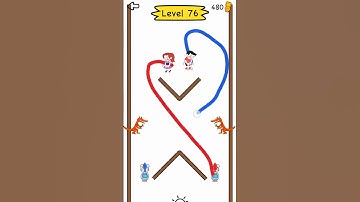 Draw to Pee  - level 76 - Gameplay Walkthrough Video #short #shorts #game #games