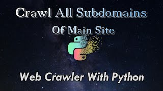 Crawl All Subdomains Of Main Site || Web Crawler With Python || Ethical Hacking With Python