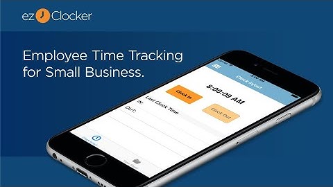 CLOCK IN/OUT SCHEDULING APP MUST HAVE