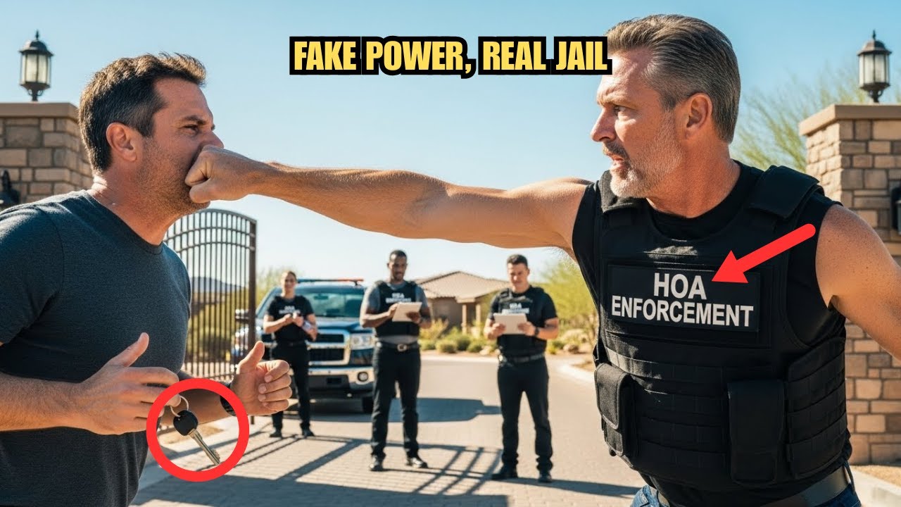 Фальшивое товарищество собственников жилья устроило мне взбучку у ворот — я дал отпор его власти ...