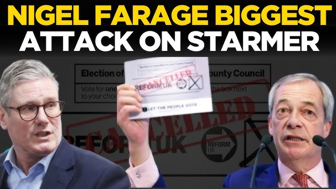 Nigel Farage LIVE | Reform UK Leader Lashes Out at Keir Starmer |  Immigration | UK News | Live News - YouTube