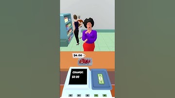 Cashier 3D - Gameplay Walkthrough Part 3 #shorts