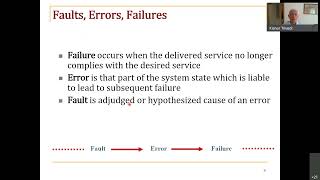 Reliability and Availability of Hardware Software Systems - Tutorial Part 1
