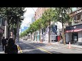 [4K] Garosugil Road Gangnam Sinsadong | Walking Around Seoul Korea 가로수길 並木道