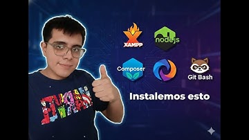 Instala tu entorno de desarrollo: XAMPP, Node.js, Composer, VS Code y Git Bash paso a paso