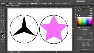 How to Find the Center of a Star in Adobe Illustrator