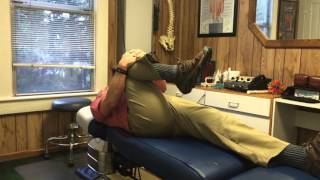 Dr. Kebby Margaretich - Back to Health Chiropractic - Knee to Chest Stretch