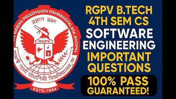 rgpv software engineering important questions | most important questions of software engineering 