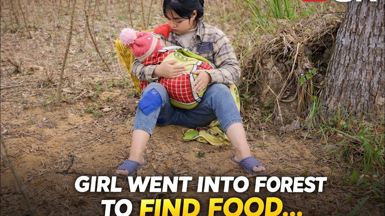Old Girl Went Into The Forest To Find Food | Emotional Short Story ...