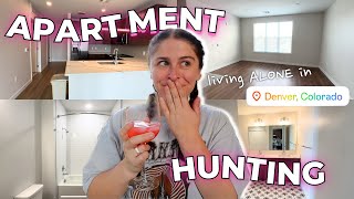 Living Alone for the First Time: APARTMENT HUNTING in Denver, Colorado!