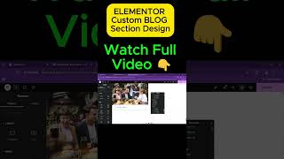 PREMIUM Custom Blog Section Using ELEMENTOR #elementorpro #elementortutorial #wordpresstutorial
