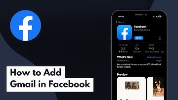 How to Add Gmail in Facebook (Full Guide)