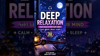 🌙 Deep Relaxation in 30 Seconds | Calm LoFi Beats for Stress Relief #Shorts