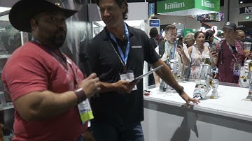Robosen Grimlock Demo and Interview at SDCC 2023