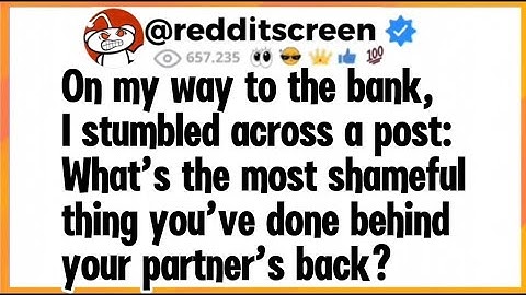 On my way to the bank, I stumbled across a post. What