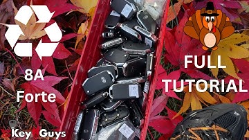 Coding Discovery! Finally Refurbishing Kia Forte M6500 8A Transponder Chip Keys Tutorial Programming