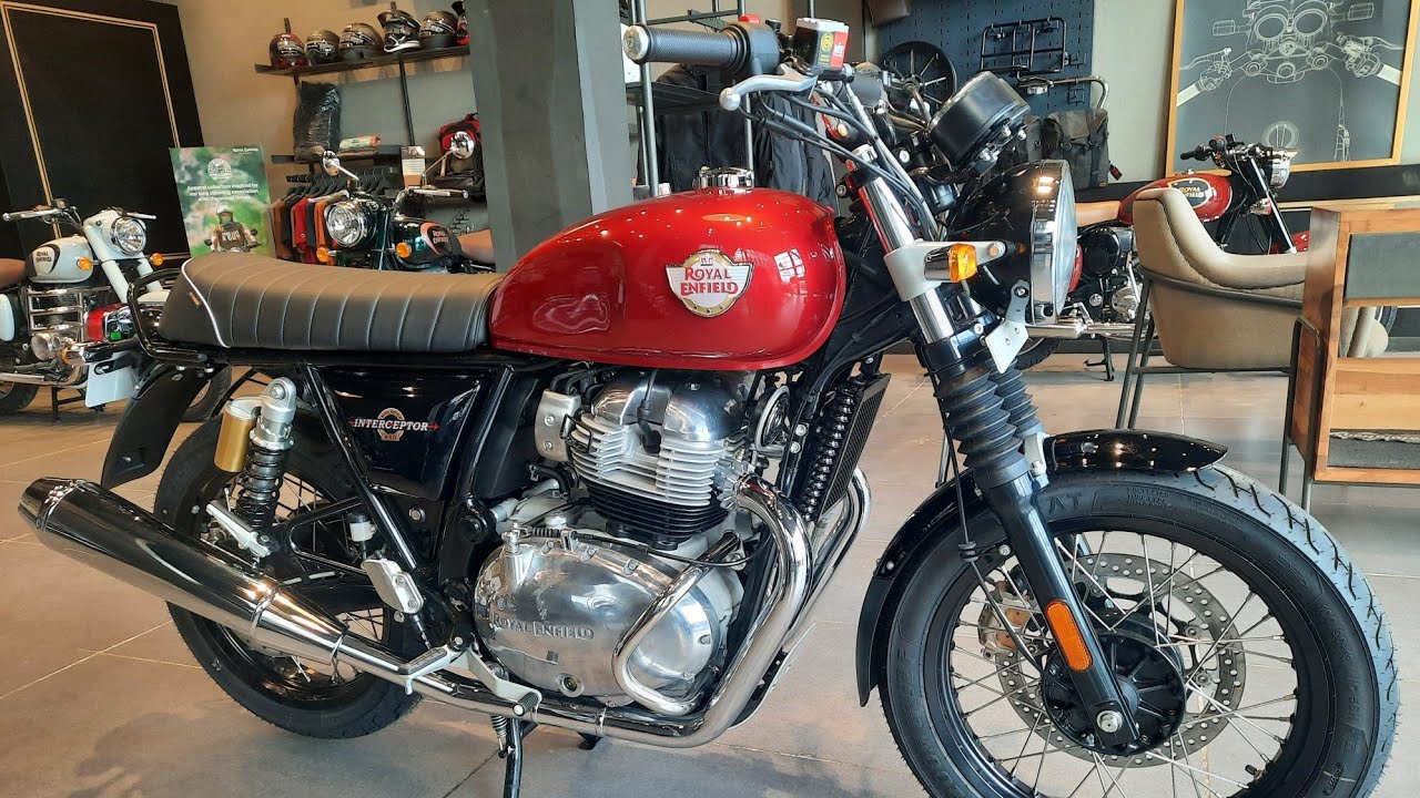 Royal Enfield INTERCEPTOR 650 Customized Canyon Red royalenfield 