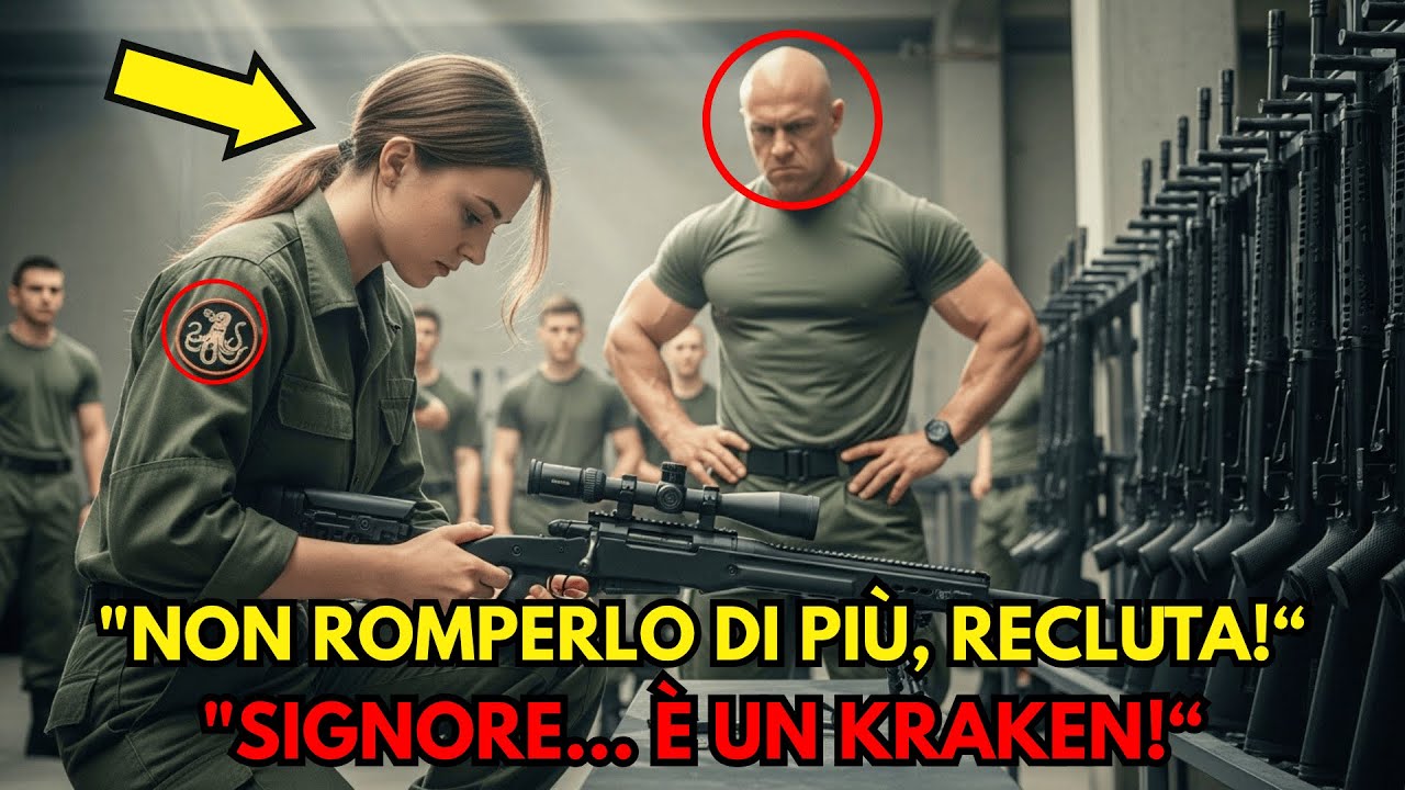 Stava riparando il fucile — finché il generale non vide la toppa Kraken sul suo giubbotto