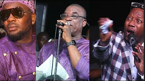 See What Mc Did That Got Yomi Fabiyi,Muka Ray,Kamilu Kompo,Ijebu Laughing As K1 De Ultimate Preforms