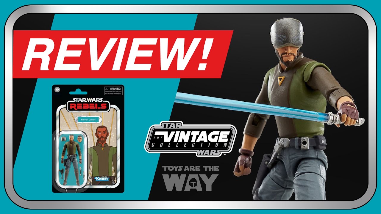 Star Wars The Vintage Collection Ghost Haslab Kanan Jarrus HAS005 Review & Comparison!