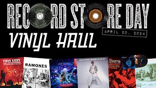 RECORD STORE DAY 2024 VINYL HAUL - Bowie, KISS Related, Doors, Ramones, Thin Lizzy, Yes & more!