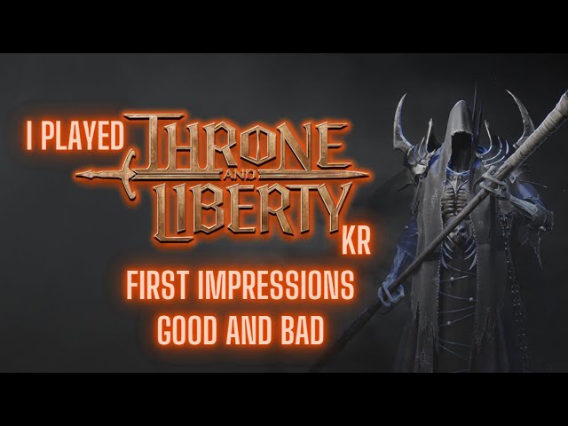 Curious what those of you playing the KR launch of Throne and Liberty think  : r/MMORPG
